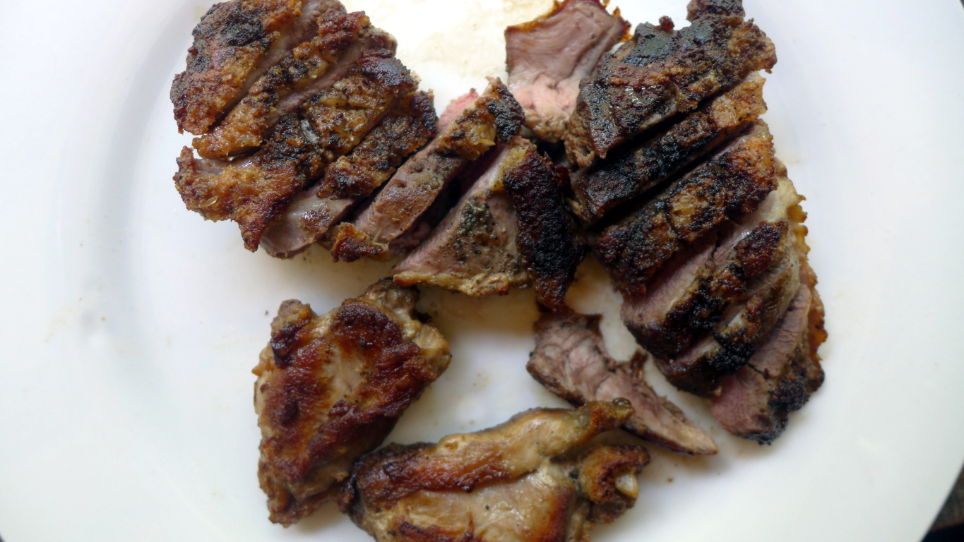 slicedduckbreasts